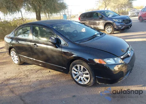 2008 Honda Civic Lx из США, поврежденный, VIN 2HGFA16578H343221